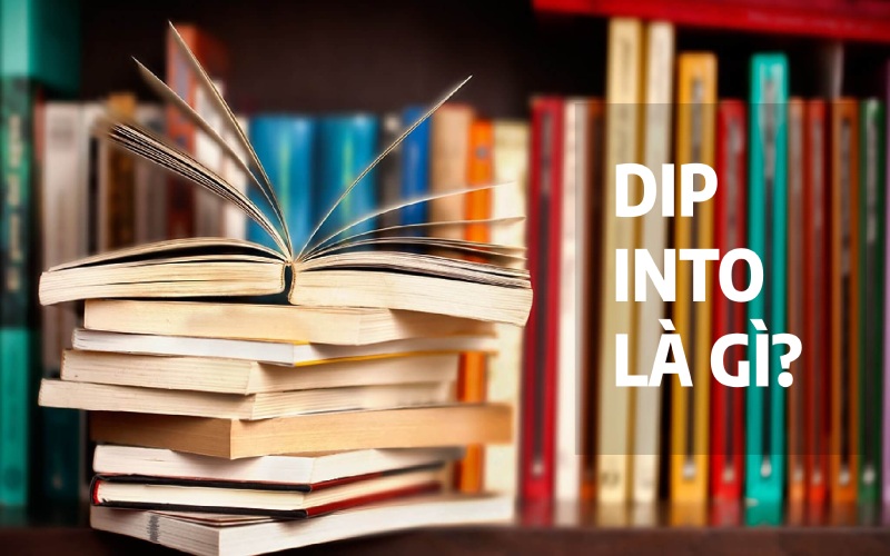 Dip into là gì?