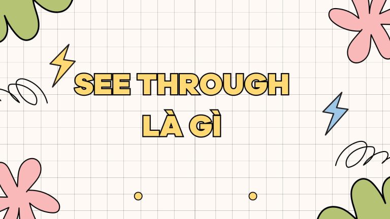 See through là gì Tất tần tật về see through trong tiếng Anh