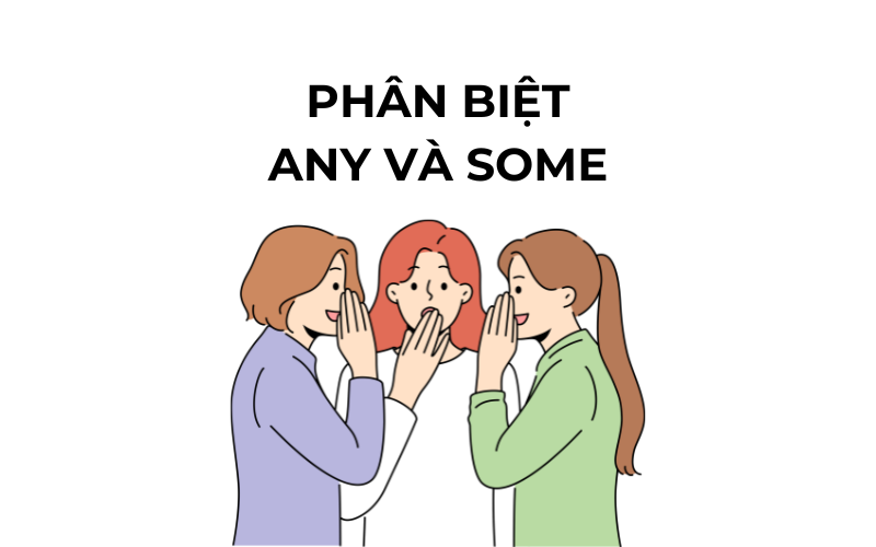 Phân biệt any và some