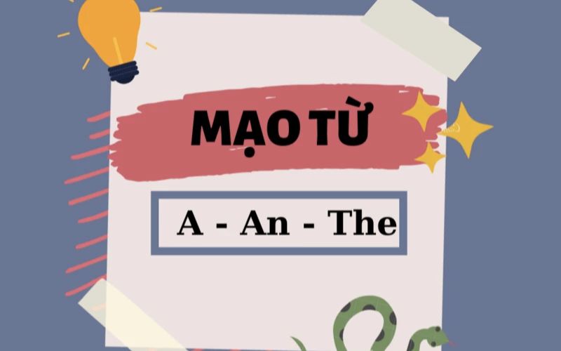 Tìm hiểu về mạo từ a, an, the