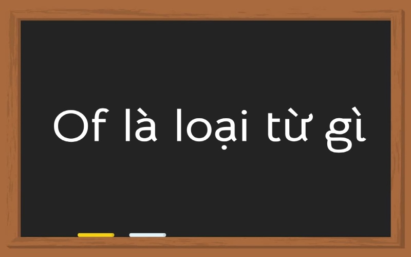 Of là loại từ gì