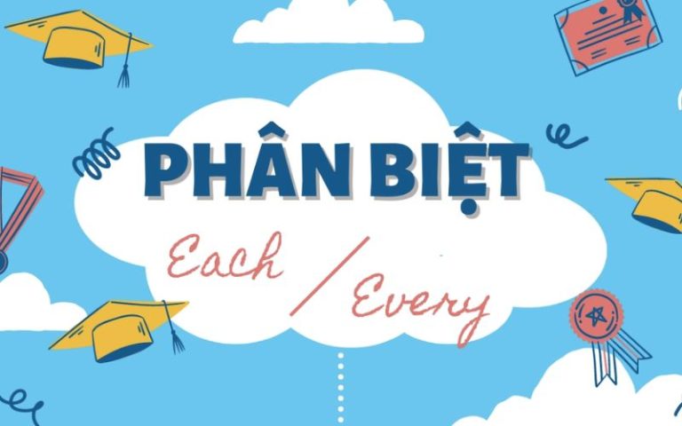 Phân biệt Each và Every trong tiếng Anh