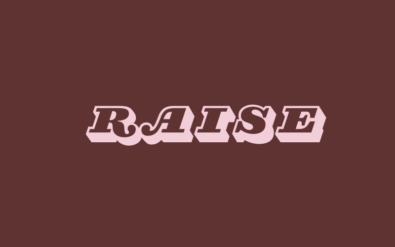 Raise trong tiếng Anh
