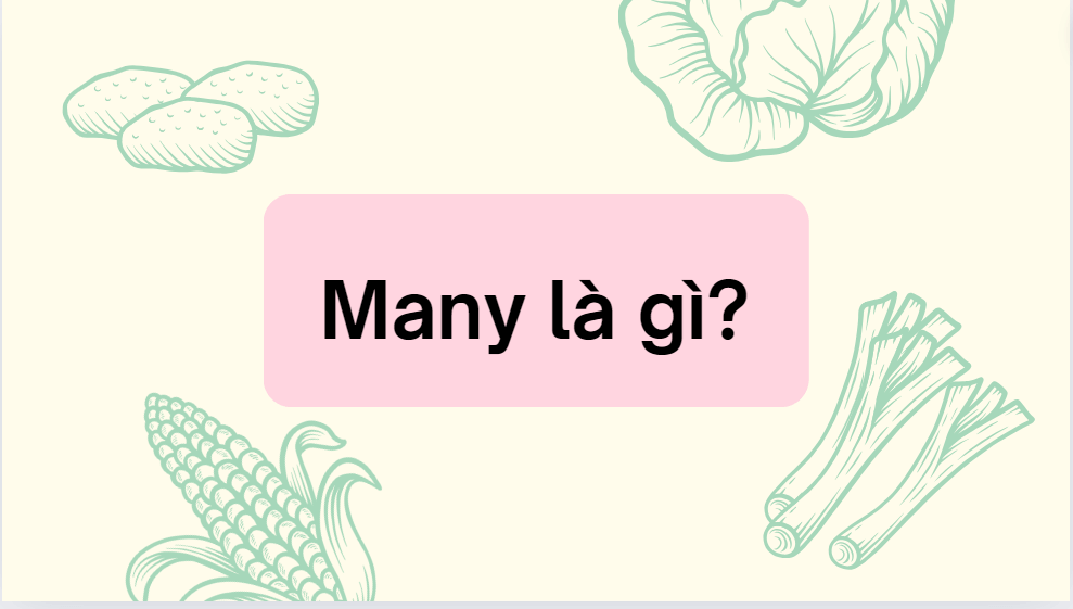 Many là gì?