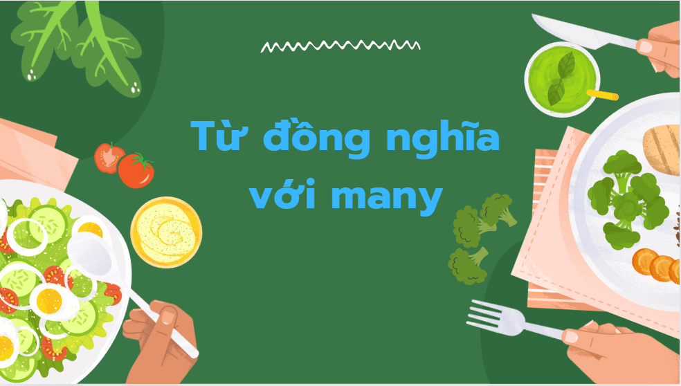 Từ đồng nghĩa với many