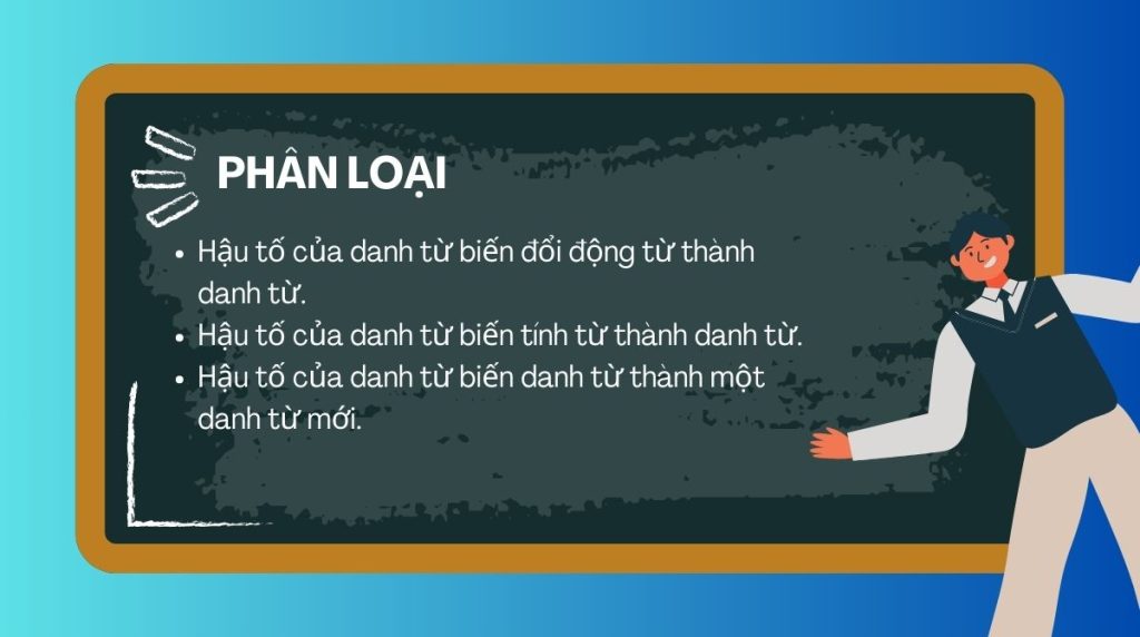 Phân loại hậu tố danh từ trong tiếng Anh