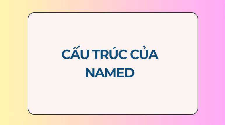 Cấu trúc named trong tiếng Anh