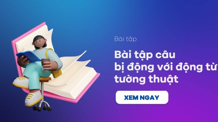 bài tập câu bị động với động từ tường thuật