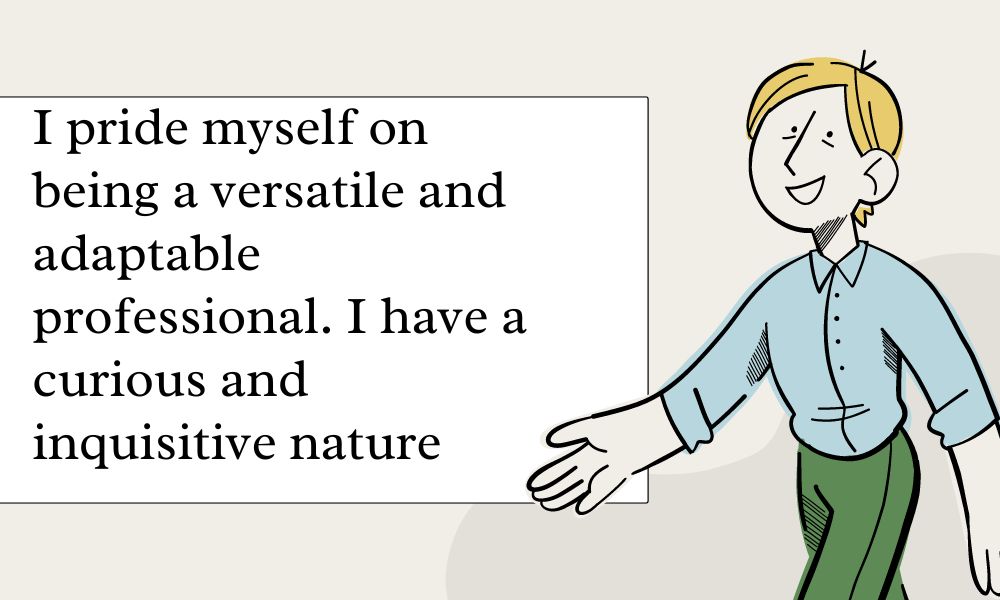 Talk about your personality 