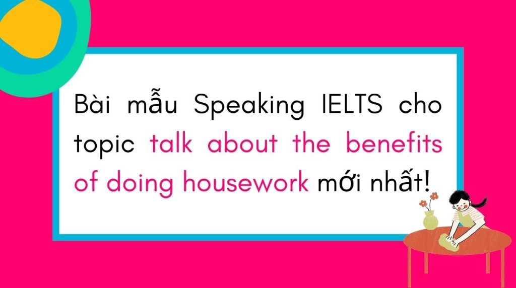 talk about the benefits of doing housework